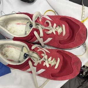 Men’s New Balance 574 Red Sneakers